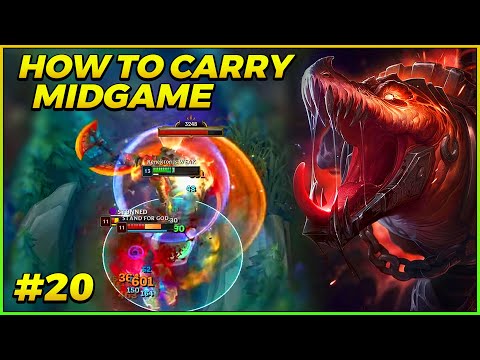 How To Steamroll Midgame | Renekton Vs Jayce | Commentary #20