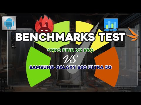 [Versus] Oppo Find X2 Pro vs Galaxy S20 Ultra Benchmark! Antutu, Geekbench, 3DMark and more!