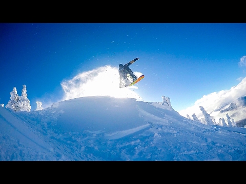 GoPro HERO4 - Mario Mercier 2016 Snowboard Highlights