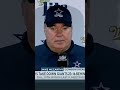Mike McCarthy discusses how well Cooper Rush played vs Giants? #shorts