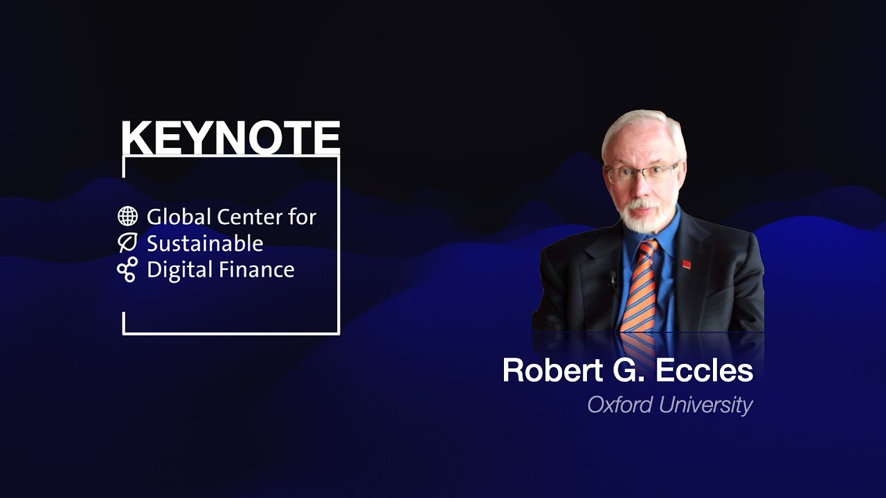 Keynote: Prof. Dr. Robert G. Eccles