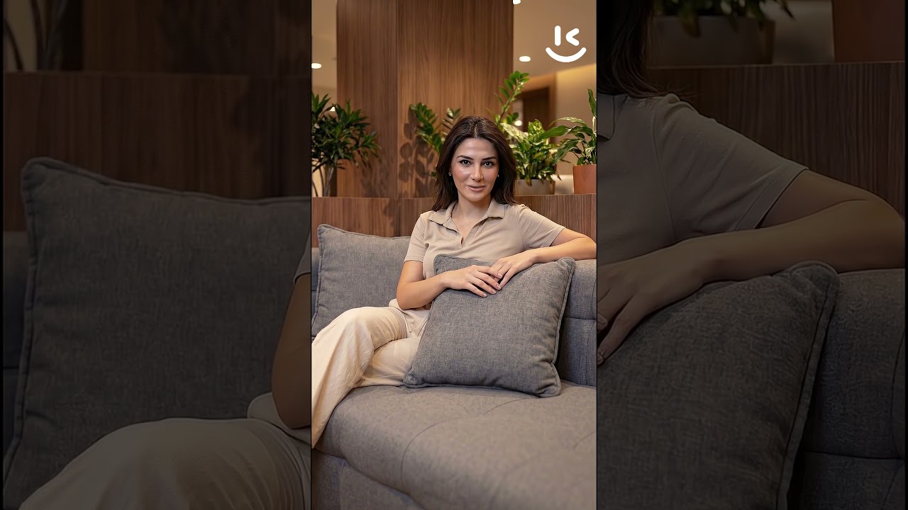 Divan Adona Mobilya Sofa Compression Boz (3 yerli)