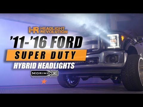 11-16 Ford F250 Morimoto Hybrid Install and Review | Headlight Revolution