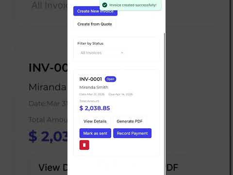 How contractors send invoices in 60 seconds (before leaving the job site)