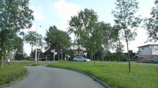 preview picture of video 'Bicycle trip: Stationsweg in Gorinchem to Rietveld in Arkel [GALSCBWB part 1]'