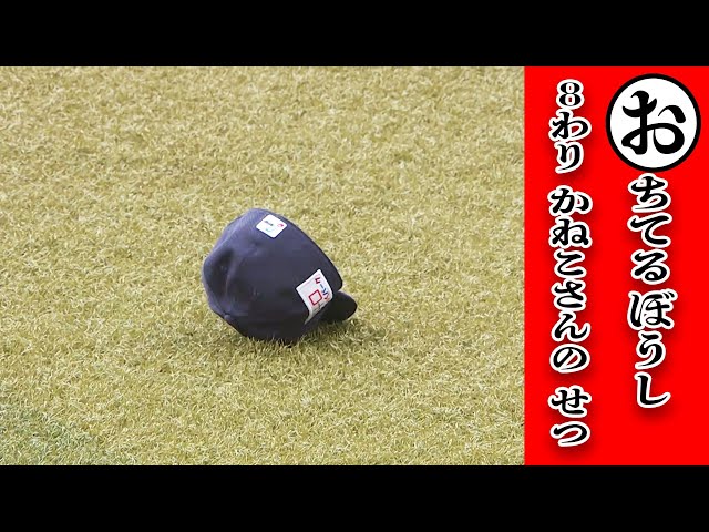 落ちている帽子の8割は金子さん説…本日のまとめるほどではない