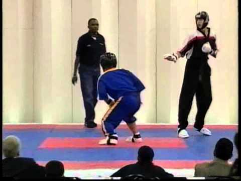 Marques Dumlao vs Alex Lane 2004 Pan American Internationals Karate Tournament