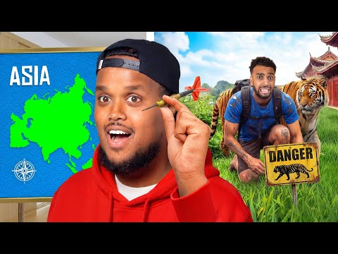 Throwing A Dart And Flying Where It Lands: ASIA EDITION