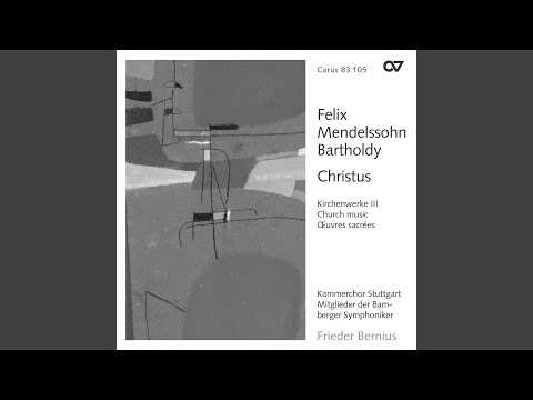 Christus, Op. 97: I. Rezitativ - Terzett: Da Jesus geboren ward