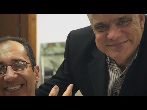 O homem que bate na TV Globo vênus platinada repórter custódio Ricardo o homem do chapéu preto 