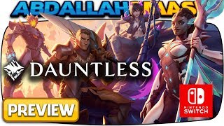 Dauntless - FIRST LOOK Gameplay on Nintendo Switch!