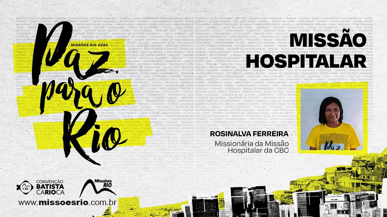 Missão Hospitalar - Rosinalva Ferreira
