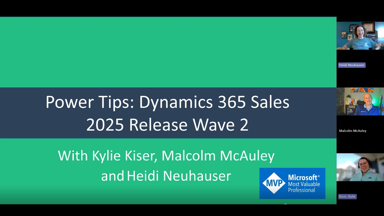 R365 Tips Dynamics 365 Sales 2025: Top Power Tips for Wave 2 Release