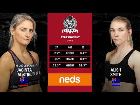 ETERNAL MMA 64 - Jacinta Austin VS Alish Smith - MMA FIGHT VIDEO