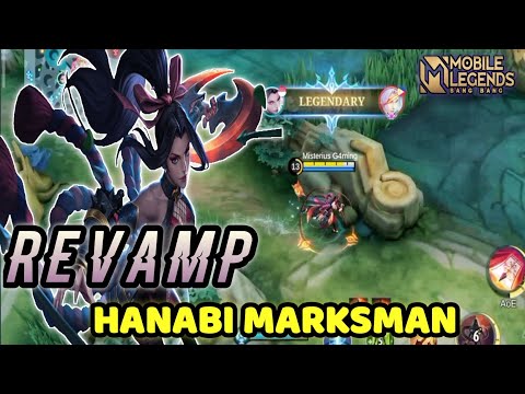 Revamp Hanabi marksman over power (Misterius Gaming/Advanced server) - Mobile Legends Bang-bang