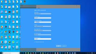 How to connect L2TP/IPsec VPN client in Windows 10