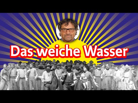 Das weiche Wasser bricht den Stein
