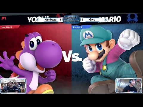 Scenic Smash 2 Top 16 Kamikaze(Kamikaze) Vs Gyro(Mario) Winner's Quarter-Finals