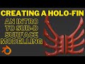 Beginners Guide To Subdivision Surface In Blender Creating A Holofin