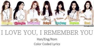 I.O.I - I LOVE YOU, I REMEMBER YOU (사랑해 기억해) [Color Coded Han|Rom|Eng|Esp]