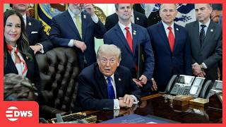 WATCH: Donald Trump Reacts to Iran Playing in FIFA World Cup & Global Security Issues | AC1E