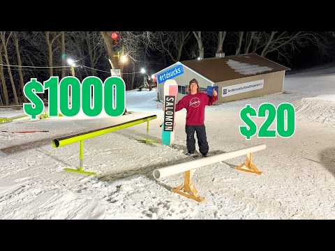Cheap vs Expensive Snowboard Rail