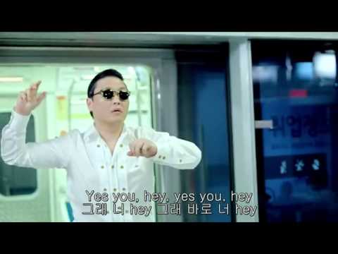 PSY Gangnam Style  English + Korean Subtitles