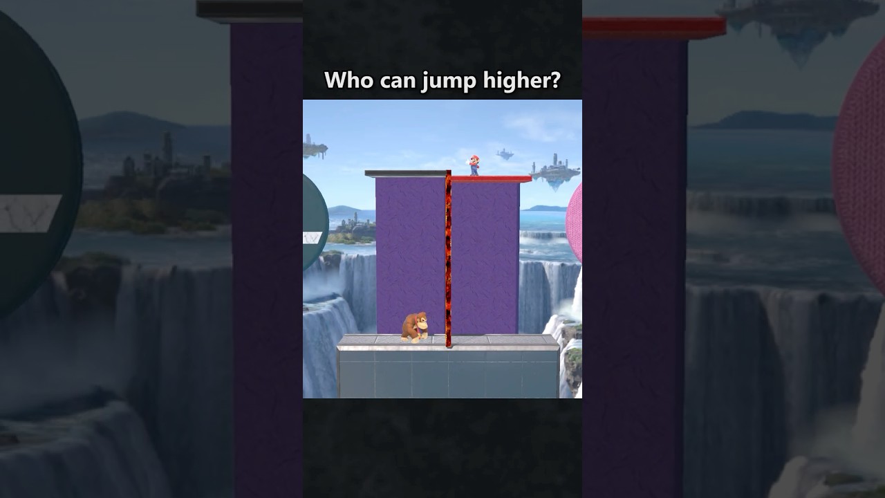 Who Can Jump Higher Than Mario in Super Smash Bros. Ultimate?