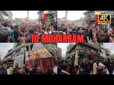 10 Muharram Jaloos Jhelum 2025 Walking Tour Part 1 Virtual Walking Tour