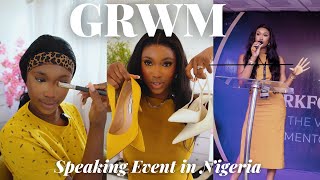 Speaking Event Glam: My 12-Hour Makeup Routine in 90 Minutes! Makeup, Hair & Outfit Prep 💄