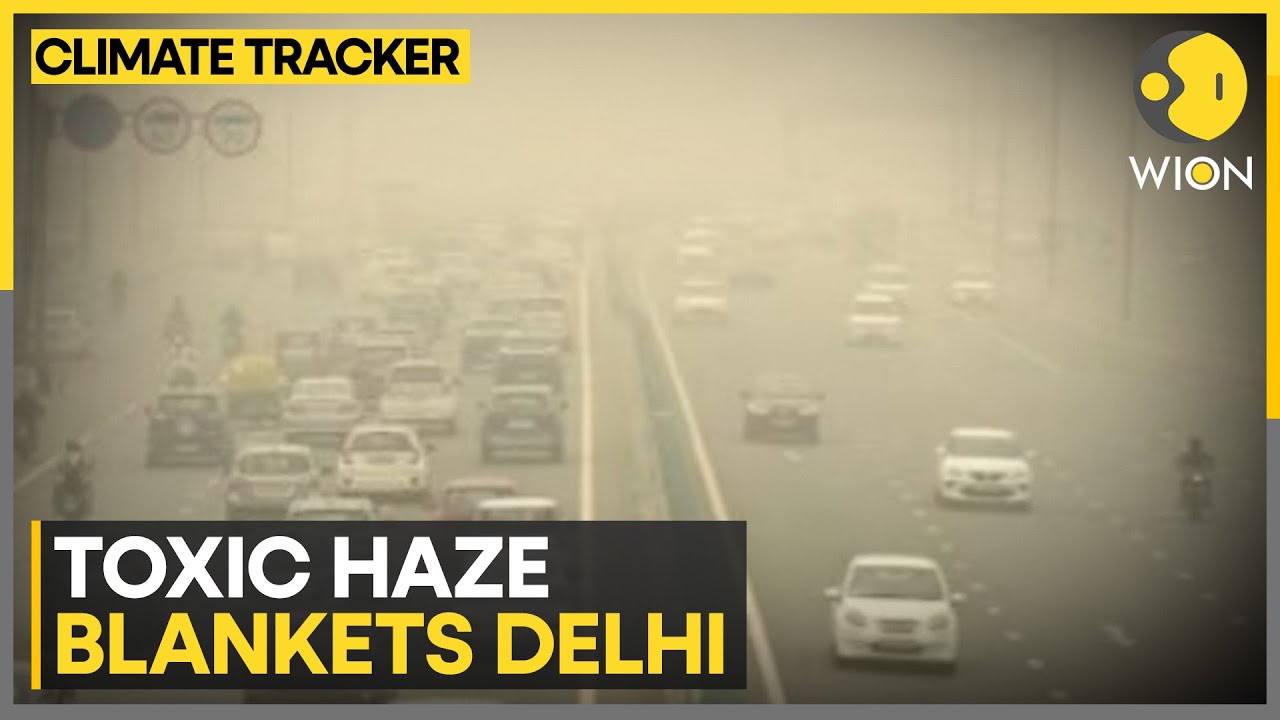 India: Delhi Chokes Again As Pollution Levels in 'Very Poor' Category | WION CLIMATE TRACKER