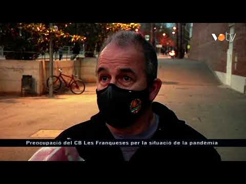 VOTV - Preocupació del CB Les Franqueses per la situació de la pandèmia