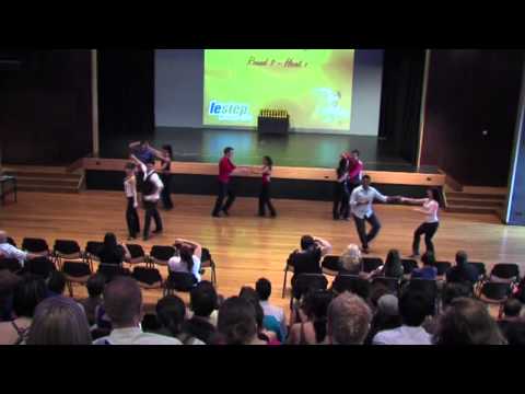 LeStep Brisbane 2010 Modern Jive Championship - Heat 1