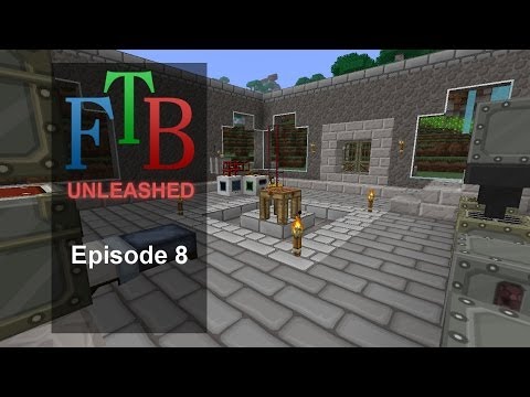 IC2 and thermal expansion machines - FTB Unleashed - Episode 8