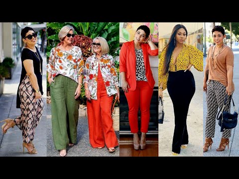 Looks espectaculares para vestir con estilo, mujeres maduras y modernas 💯✨