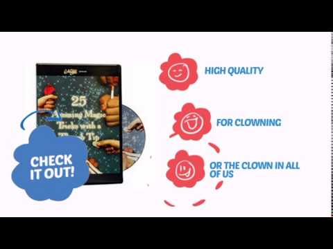 25 Amazing Tricks With A Thumbtip DVD - ClownAntics.com