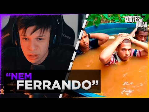 ARUAN REAGE A OS ESCONDERIJOS MAIS IDIOTAS DE LADRÕES (POKEY) - Cortes do Aruan