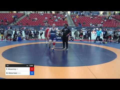 88 Lbs Rr Rnd 1 - Paul Meyering, Minnesota Vs Morgan Robertson, MWC Wrestling Academy 9b53