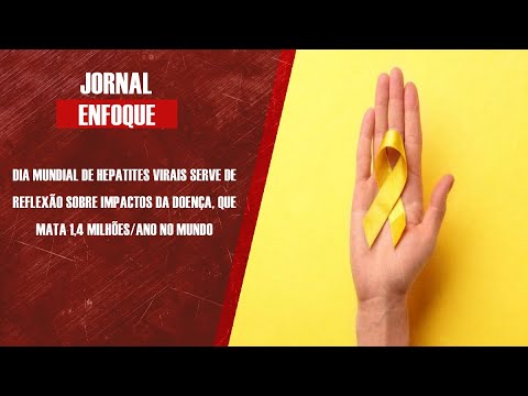 Jeová Pessin Fragoso, do grupo Esperança, fala sobre o combate às hepatites