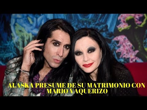 Alaska presume de su matrimonio con Mario Vaquerizo
