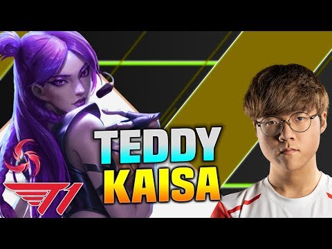 SKT T1 TEDDY PICKS KAISA ADC! - SKT T1 Teddy Plays Kaisa vs Aphelios Adc! | Season 2020 KR SoloQ