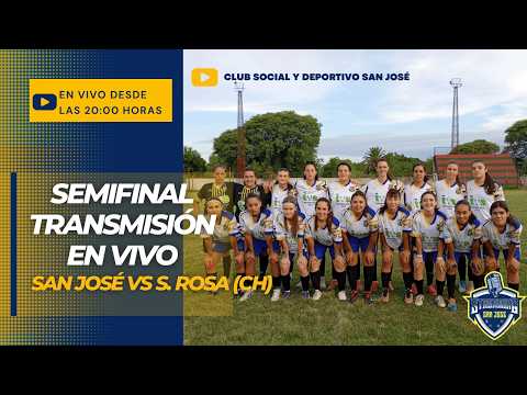 San José vs Santa Rosa (CH) - Copa Entre Rios Femenina - Semifinal VUELTA