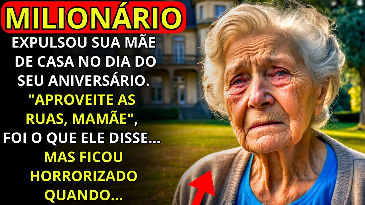 'Aproveite as ruas, mãe’ FOI O QUE O MILIONÁRIO DISSE À SUA MÃE ANTES DE EXPULSÁ-LA...