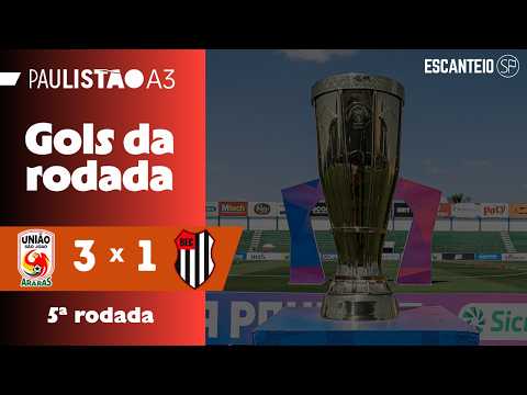 VERDÃO VOLTA A VENCER | União São João 3 x 1 Bandeirante | Gols do Paulistão Série A3 2026