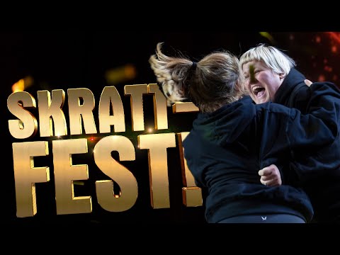 OMÖJLIGT att hålla sig för skratt under Chatte och Antos nummer!