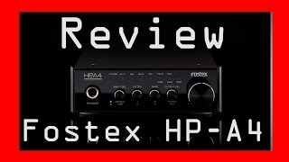 Fostex HP-A4 Kopfhörerverstärker Review / Hifi beim zocken und Musik hören zum fairen Preis