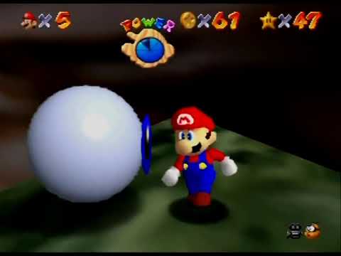Super Mario 64 - Hazy Maze Cave, 100 Coins
