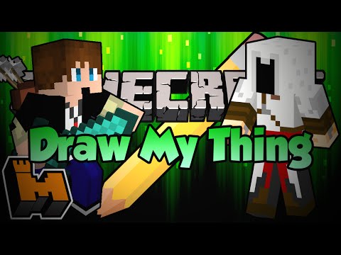 Minecraft: DRAW MY THING w/Glyffi! MESTARIHÄMÄÄJÄ!