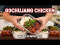 This Gochujang Chicken Bulgogi Meal Prep Will Change Your LIFE Done In 30 Minutes