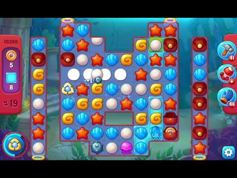 Fishdom Hard Level 10398 (with Double Lightning Boosters) @choraelmin